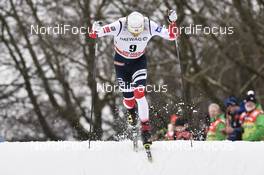 13.01.2018, Dresden, Germany (GER): Kasper Stadaas (NOR) - FIS world cup cross-country, individual sprint, Dresden (GER). www.nordicfocus.com. © Thibaut/NordicFocus. Every downloaded picture is fee-liable.
