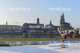 14.01.2018, Dresden, Germany (GER): Mari Eide (NOR) - FIS world cup cross-country, team sprint, Dresden (GER). www.nordicfocus.com. © Thibaut/NordicFocus. Every downloaded picture is fee-liable.