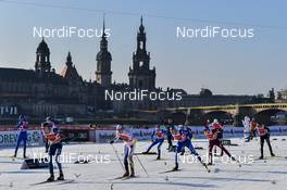 14.01.2018, Dresden, Germany (GER): Dietmar Noeckler (ITA) - FIS world cup cross-country, team sprint, Dresden (GER). www.nordicfocus.com. © Thibaut/NordicFocus. Every downloaded picture is fee-liable.