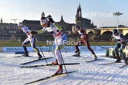 14.01.2018, Dresden, Germany (GER): Vesna Fabjan (SLO) - FIS world cup cross-country, team sprint, Dresden (GER). www.nordicfocus.com. © Thibaut/NordicFocus. Every downloaded picture is fee-liable.