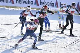 14.01.2018, Dresden, Germany (GER): Ida Sargent (USA) - FIS world cup cross-country, team sprint, Dresden (GER). www.nordicfocus.com. © Thibaut/NordicFocus. Every downloaded picture is fee-liable.