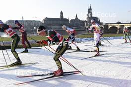 14.01.2018, Dresden, Germany (GER): Janosch Brugger (GER) - FIS world cup cross-country, team sprint, Dresden (GER). www.nordicfocus.com. © Thibaut/NordicFocus. Every downloaded picture is fee-liable.
