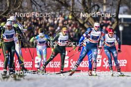 14.01.2018, Dresden, Germany (GER): Sophie Caldwell (USA) - FIS world cup cross-country, team sprint, Dresden (GER). www.nordicfocus.com. © Thibaut/NordicFocus. Every downloaded picture is fee-liable.