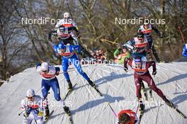 14.01.2018, Dresden, Germany (GER): Giacomo Gabrielli (ITA) - FIS world cup cross-country, team sprint, Dresden (GER). www.nordicfocus.com. © Thibaut/NordicFocus. Every downloaded picture is fee-liable.