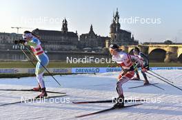 14.01.2018, Dresden, Germany (GER): Anna Roswitha Seebacher (AUT) - FIS world cup cross-country, team sprint, Dresden (GER). www.nordicfocus.com. © Thibaut/NordicFocus. Every downloaded picture is fee-liable.