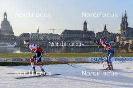 14.01.2018, Dresden, Germany (GER): Ida Sargent (USA) - FIS world cup cross-country, team sprint, Dresden (GER). www.nordicfocus.com. © Thibaut/NordicFocus. Every downloaded picture is fee-liable.