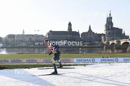 14.01.2018, Dresden, Germany (GER): Phillip Bellingham (AUS) - FIS world cup cross-country, team sprint, Dresden (GER). www.nordicfocus.com. © Thibaut/NordicFocus. Every downloaded picture is fee-liable.