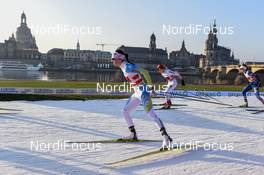 14.01.2018, Dresden, Germany (GER): Katja Visnar (SLO) - FIS world cup cross-country, team sprint, Dresden (GER). www.nordicfocus.com. © Thibaut/NordicFocus. Every downloaded picture is fee-liable.