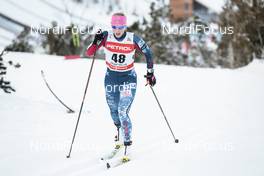 21.01.2018, Planica, Slovenia (SLO): Kikkan Randall (USA) - FIS world cup cross-country, 10km women, Planica (SLO). www.nordicfocus.com. © Modica/NordicFocus. Every downloaded picture is fee-liable.