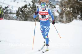 21.01.2018, Planica, Slovenia (SLO): Lucia Scardoni (ITA) - FIS world cup cross-country, 10km women, Planica (SLO). www.nordicfocus.com. © Modica/NordicFocus. Every downloaded picture is fee-liable.