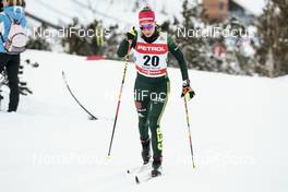 21.01.2018, Planica, Slovenia (SLO): Pia Fink (GER) - FIS world cup cross-country, 10km women, Planica (SLO). www.nordicfocus.com. © Modica/NordicFocus. Every downloaded picture is fee-liable.
