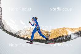21.01.2018, Planica, Slovenia (SLO): Virginia De Martin Topranin (ITA) - FIS world cup cross-country, 10km women, Planica (SLO). www.nordicfocus.com. © Modica/NordicFocus. Every downloaded picture is fee-liable.