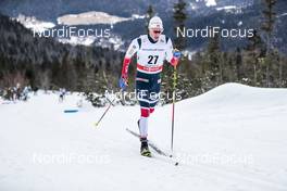 21.01.2018, Planica, Slovenia (SLO): Martin Loewstroem Nyenget (NOR) - FIS world cup cross-country, 15km men, Planica (SLO). www.nordicfocus.com. © Modica/NordicFocus. Every downloaded picture is fee-liable.