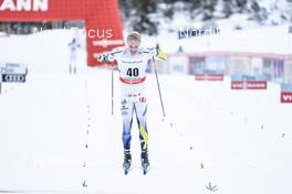 21.01.2018, Planica, Slovenia (SLO): Jens Burman (SWE) - FIS world cup cross-country, 15km men, Planica (SLO). www.nordicfocus.com. © Modica/NordicFocus. Every downloaded picture is fee-liable.
