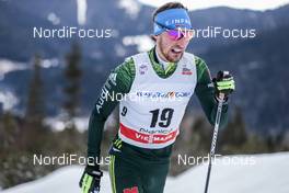21.01.2018, Planica, Slovenia (SLO): Jonas Dobler (GER) - FIS world cup cross-country, 15km men, Planica (SLO). www.nordicfocus.com. © Modica/NordicFocus. Every downloaded picture is fee-liable.