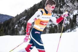 21.01.2018, Planica, Slovenia (SLO): Johannes Hoesflot Klaebo (NOR) - FIS world cup cross-country, 15km men, Planica (SLO). www.nordicfocus.com. © Modica/NordicFocus. Every downloaded picture is fee-liable.