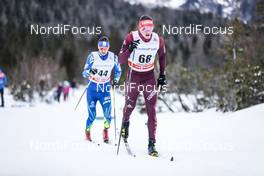 21.01.2018, Planica, Slovenia (SLO): Andrey Larkov (RUS) - FIS world cup cross-country, 15km men, Planica (SLO). www.nordicfocus.com. © Modica/NordicFocus. Every downloaded picture is fee-liable.