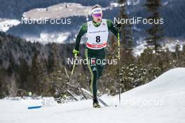 21.01.2018, Planica, Slovenia (SLO): Sebastian Eisenlauer (GER) - FIS world cup cross-country, 15km men, Planica (SLO). www.nordicfocus.com. © Modica/NordicFocus. Every downloaded picture is fee-liable.