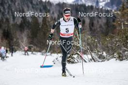 21.01.2018, Planica, Slovenia (SLO): Erwan Kaeser (SUI) - FIS world cup cross-country, 15km men, Planica (SLO). www.nordicfocus.com. © Modica/NordicFocus. Every downloaded picture is fee-liable.