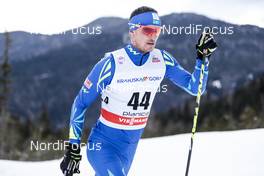 21.01.2018, Planica, Slovenia (SLO): Alexey Poltoranin (KAZ) - FIS world cup cross-country, 15km men, Planica (SLO). www.nordicfocus.com. © Modica/NordicFocus. Every downloaded picture is fee-liable.