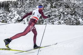 21.01.2018, Planica, Slovenia (SLO): Stanislav Volzhentsev (RUS) - FIS world cup cross-country, 15km men, Planica (SLO). www.nordicfocus.com. © Modica/NordicFocus. Every downloaded picture is fee-liable.
