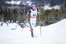 21.01.2018, Planica, Slovenia (SLO): Magnus Kim (KOR) - FIS world cup cross-country, 15km men, Planica (SLO). www.nordicfocus.com. © Modica/NordicFocus. Every downloaded picture is fee-liable.