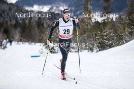 21.01.2018, Planica, Slovenia (SLO): Jason Rueesch (SUI) - FIS world cup cross-country, 15km men, Planica (SLO). www.nordicfocus.com. © Modica/NordicFocus. Every downloaded picture is fee-liable.