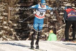 20.01.2018, Planica, Slovenia (SLO): Andreas Veerpalu (EST) - FIS world cup cross-country, individual sprint, Planica (SLO). www.nordicfocus.com. © Modica/NordicFocus. Every downloaded picture is fee-liable.