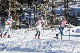 20.01.2018, Planica, Slovenia (SLO): Hanna Falk (SWE), Jessica Diggins (USA), (l-r)  - FIS world cup cross-country, individual sprint, Planica (SLO). www.nordicfocus.com. © Modica/NordicFocus. Every downloaded picture is fee-liable.