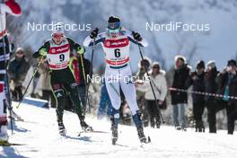 20.01.2018, Planica, Slovenia (SLO): Krista Parmakoski (FIN), Sandra Ringwald (GER), (l-r)  - FIS world cup cross-country, individual sprint, Planica (SLO). www.nordicfocus.com. © Modica/NordicFocus. Every downloaded picture is fee-liable.
