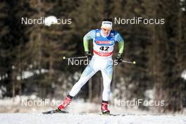 27.01.2018, Seefeld, Austria (AUT): Miha Simenc (SLO) - FIS world cup cross-country, individual sprint, Seefeld (AUT). www.nordicfocus.com. © Modica/NordicFocus. Every downloaded picture is fee-liable.