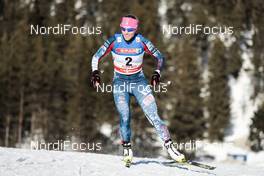 27.01.2018, Seefeld, Austria (AUT): Kikkan Randall (USA) - FIS world cup cross-country, individual sprint, Seefeld (AUT). www.nordicfocus.com. © Modica/NordicFocus. Every downloaded picture is fee-liable.