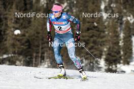 27.01.2018, Seefeld, Austria (AUT): Kikkan Randall (USA) - FIS world cup cross-country, individual sprint, Seefeld (AUT). www.nordicfocus.com. © Modica/NordicFocus. Every downloaded picture is fee-liable.