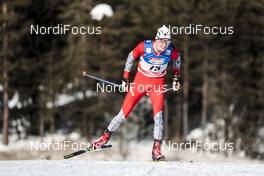 27.01.2018, Seefeld, Austria (AUT): Indulis Bikse (LAT) - FIS world cup cross-country, individual sprint, Seefeld (AUT). www.nordicfocus.com. © Modica/NordicFocus. Every downloaded picture is fee-liable.