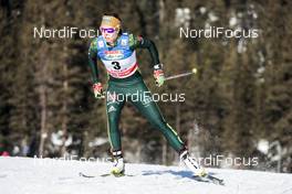 27.01.2018, Seefeld, Austria (AUT): Elisabeth Schicho (GER) - FIS world cup cross-country, individual sprint, Seefeld (AUT). www.nordicfocus.com. © Modica/NordicFocus. Every downloaded picture is fee-liable.