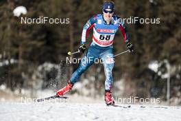 27.01.2018, Seefeld, Austria (AUT): Benjamin Lustgarten (USA) - FIS world cup cross-country, individual sprint, Seefeld (AUT). www.nordicfocus.com. © Modica/NordicFocus. Every downloaded picture is fee-liable.