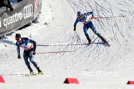 27.01.2018, Seefeld, Austria (AUT): Federico Pellegrino (ITA) - FIS world cup cross-country, individual sprint, Seefeld (AUT). www.nordicfocus.com. © Modica/NordicFocus. Every downloaded picture is fee-liable.