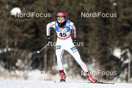 27.01.2018, Seefeld, Austria (AUT): Ewelina Marcisz (POL) - FIS world cup cross-country, individual sprint, Seefeld (AUT). www.nordicfocus.com. © Modica/NordicFocus. Every downloaded picture is fee-liable.