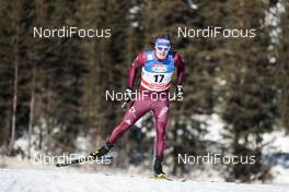 27.01.2018, Seefeld, Austria (AUT): Sergey Ustiugov (RUS) - FIS world cup cross-country, individual sprint, Seefeld (AUT). www.nordicfocus.com. © Modica/NordicFocus. Every downloaded picture is fee-liable.