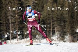 27.01.2018, Seefeld, Austria (AUT): Irina Severina (RUS) - FIS world cup cross-country, individual sprint, Seefeld (AUT). www.nordicfocus.com. © Modica/NordicFocus. Every downloaded picture is fee-liable.