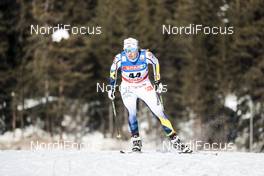 27.01.2018, Seefeld, Austria (AUT): Mia Eriksson (SWE) - FIS world cup cross-country, individual sprint, Seefeld (AUT). www.nordicfocus.com. © Modica/NordicFocus. Every downloaded picture is fee-liable.