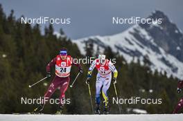 28.01.2018, Seefeld, Austria (AUT): Andrey Melnichenko (RUS) - FIS world cup cross-country, mass men, Seefeld (AUT). www.nordicfocus.com. © Thibaut/NordicFocus. Every downloaded picture is fee-liable.