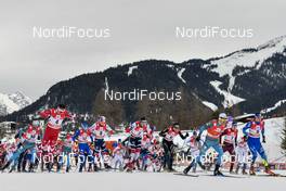 28.01.2018, Seefeld, Austria (AUT): Dario Cologna (SUI) - FIS world cup cross-country, mass men, Seefeld (AUT). www.nordicfocus.com. © Thibaut/NordicFocus. Every downloaded picture is fee-liable.