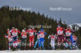 28.01.2018, Seefeld, Austria (AUT): Thomas Bing (GER) - FIS world cup cross-country, mass men, Seefeld (AUT). www.nordicfocus.com. © Thibaut/NordicFocus. Every downloaded picture is fee-liable.