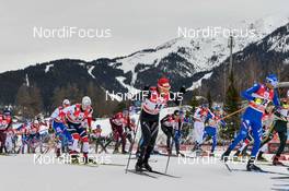 28.01.2018, Seefeld, Austria (AUT): Sindre Bjoernestad Skar (NOR) - FIS world cup cross-country, mass men, Seefeld (AUT). www.nordicfocus.com. © Thibaut/NordicFocus. Every downloaded picture is fee-liable.