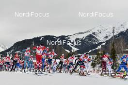 28.01.2018, Seefeld, Austria (AUT): Alex Harvey (CAN) - FIS world cup cross-country, mass men, Seefeld (AUT). www.nordicfocus.com. © Thibaut/NordicFocus. Every downloaded picture is fee-liable.