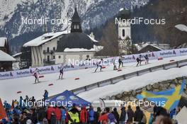 28.01.2018, Seefeld, Austria (AUT): Sadie Bjornsen (USA) - FIS world cup cross-country, mass women, Seefeld (AUT). www.nordicfocus.com. © Thibaut/NordicFocus. Every downloaded picture is fee-liable.