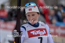 28.01.2018, Seefeld, Austria (AUT): Marit Bjoergen (NOR) - FIS world cup cross-country, mass women, Seefeld (AUT). www.nordicfocus.com. © Thibaut/NordicFocus. Every downloaded picture is fee-liable.