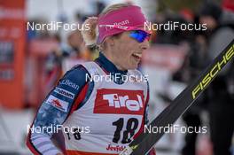 28.01.2018, Seefeld, Austria (AUT): Kikkan Randall (USA) - FIS world cup cross-country, mass women, Seefeld (AUT). www.nordicfocus.com. © Thibaut/NordicFocus. Every downloaded picture is fee-liable.