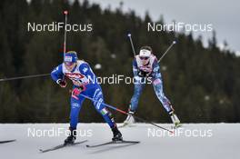 28.01.2018, Seefeld, Austria (AUT): Elisa Brocard (ITA) - FIS world cup cross-country, mass women, Seefeld (AUT). www.nordicfocus.com. © Thibaut/NordicFocus. Every downloaded picture is fee-liable.